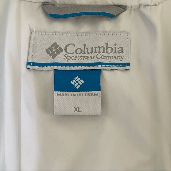 Columbia Women's Sportswear Co Quilted Jacket with Fur Trim Hood XL White - Picture 10 of 16